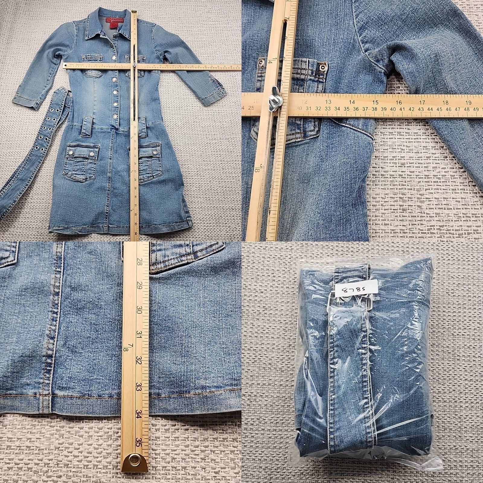 hot kiss denim dress Women's the Day Shirtdress – Wash Lab – washlabshop Perfect for concerts or game days Hot kiss Jean dress L