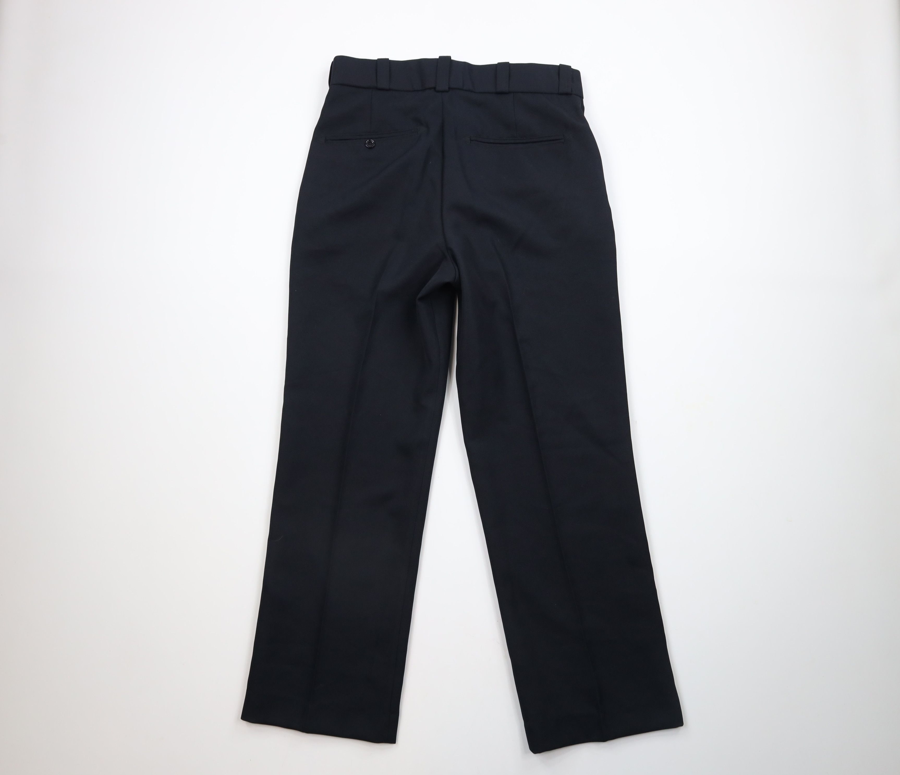 Vintage Deadstock Vintage 90s Streetwear Wide Leg Uniform Pants Blue Size US 32 / EU 48 - 7 Thumbnail