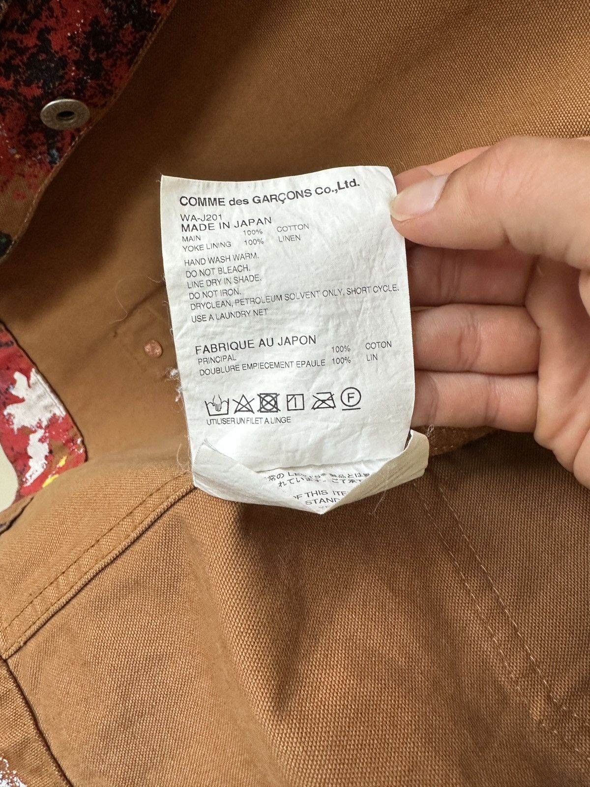 Junya Watanabe × Levi's Junya Watanabe Levis Painted Truckers jacket Size US L / EU 52-54 / 3 - 4 Thumbnail