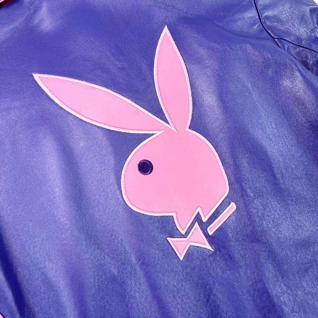 Playboy y2k Playboy purple genuine leather purple jacket Size S / US 4 / IT 40 - 8 Thumbnail