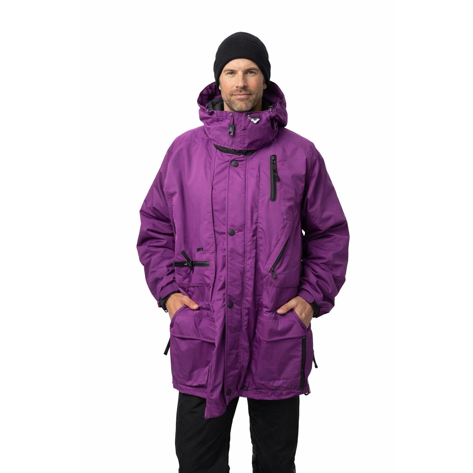 Obermeyer Vintage Obermeyer Men’s Purple Ski Coat Jacket, sz M Size US M / EU 48-50 / 2 - 1 Thumbnail