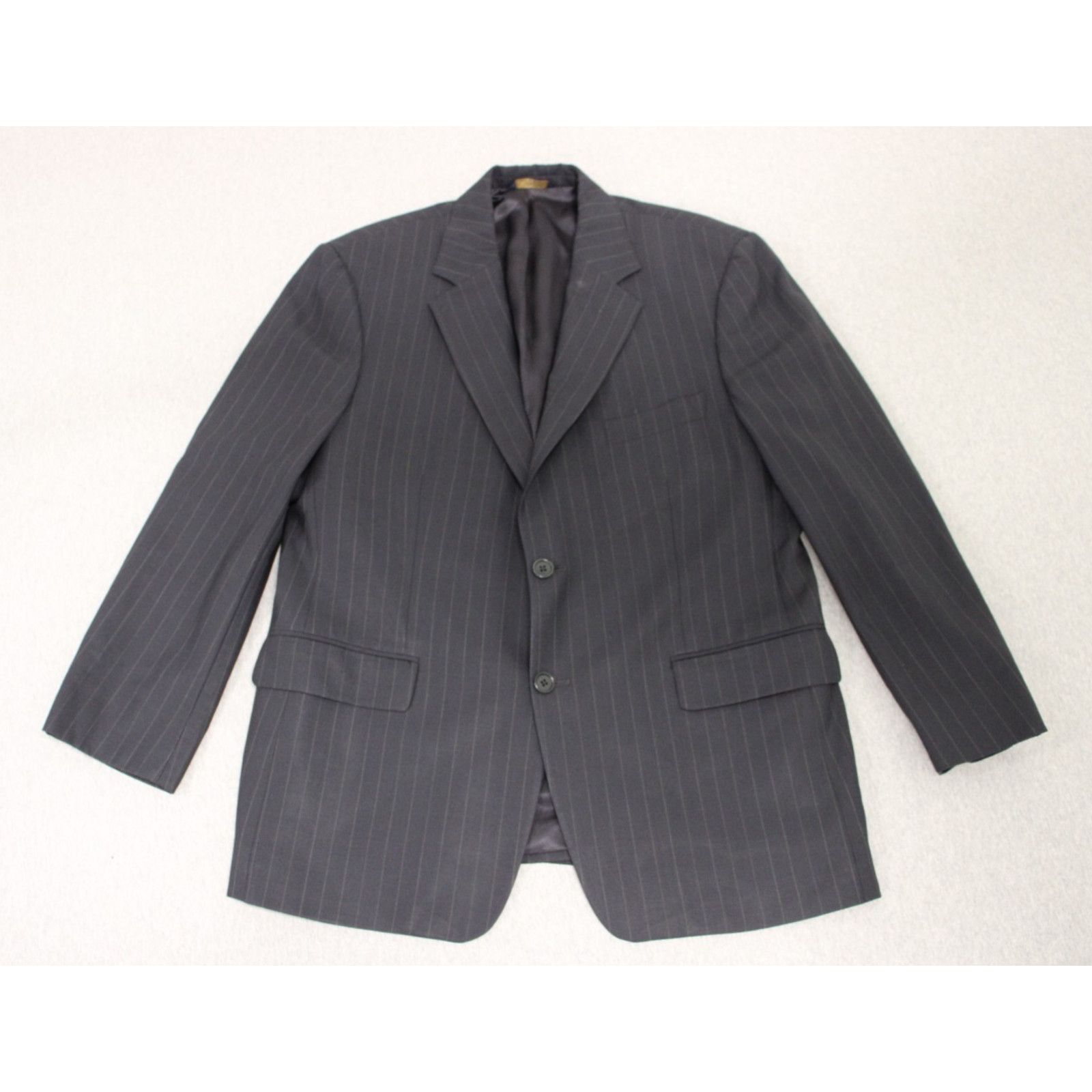 Brooks Brothers Brooks Brothers Blazer Men's 42S Black Striped 2 Button Size 42S - 1 Thumbnail