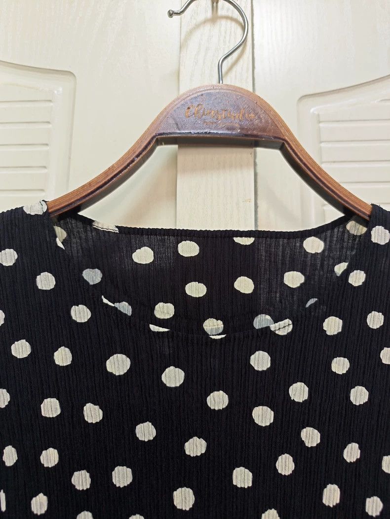 Issey Miyake Issey Miyake Black polka dot top Size M / US 6-8 / IT 42-44 - 3 Thumbnail