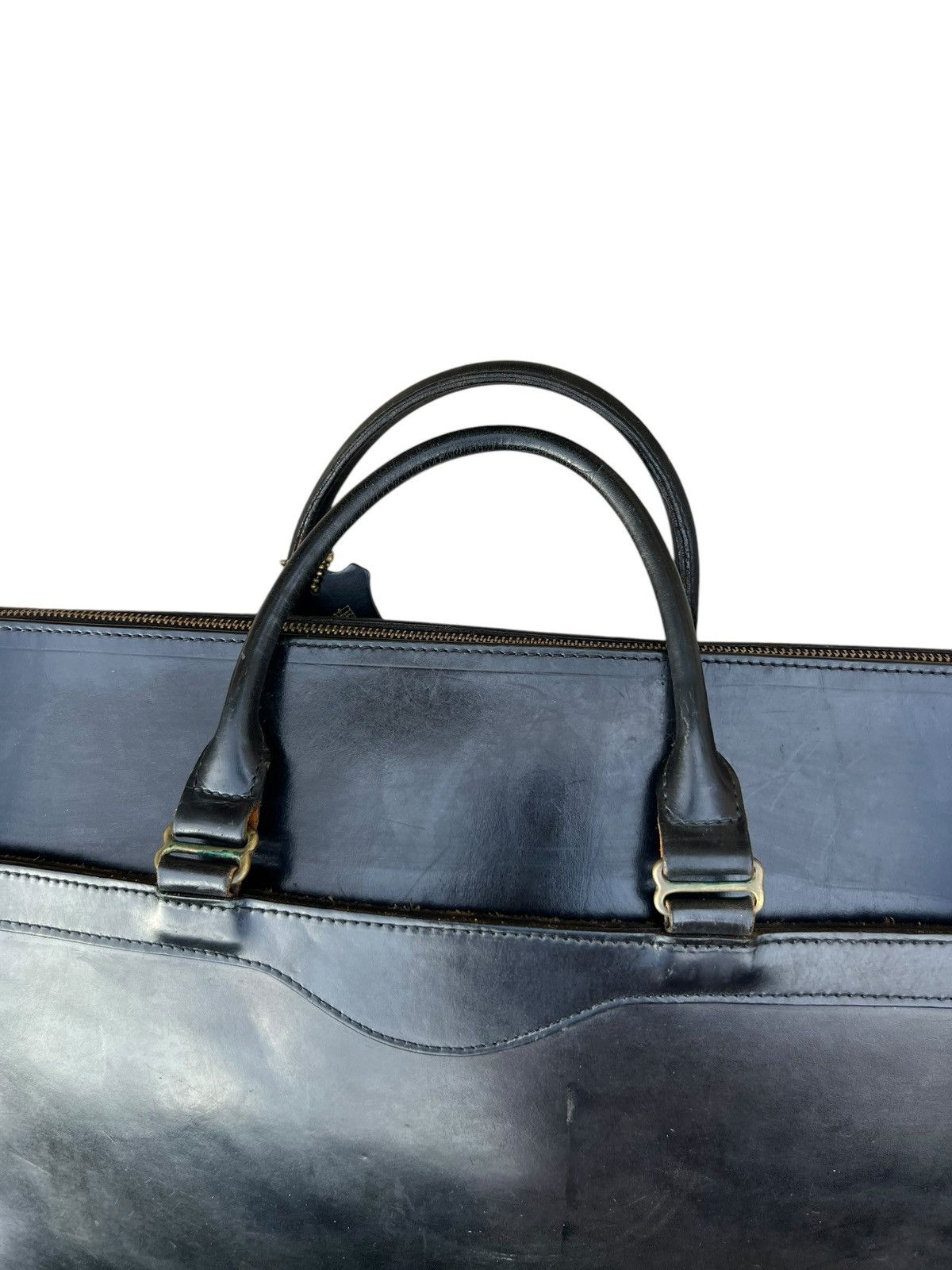 Whitehouse Cox Vintage Whitehouse Cox England Scratches Patina Leather Bag Size ONE SIZE - 11 Thumbnail