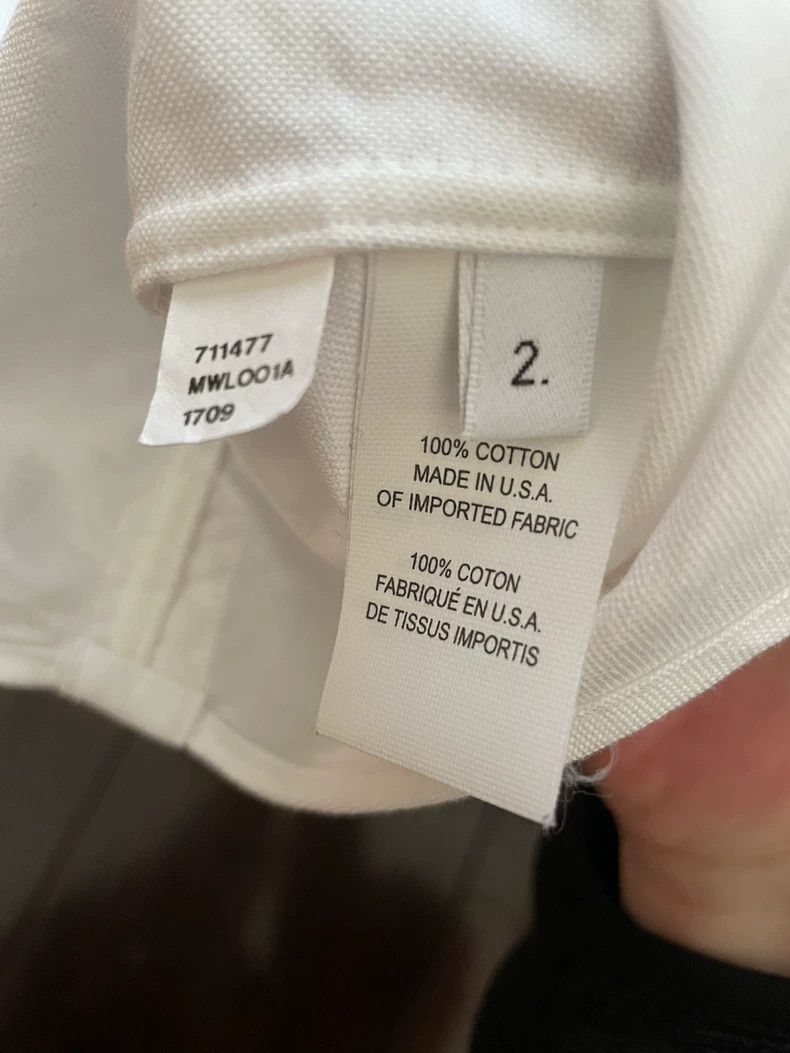 Thom Browne Thom Browne A long sleeve four-barrel shirt Size US M / EU 48-50 / 2 - 5 Thumbnail