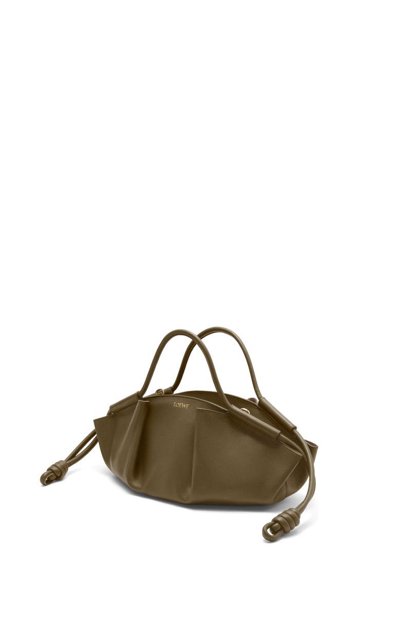 Loewe o1in1g0426 Size: OS/ Small Paseo Bag in Dark Khaki Green Size ONE SIZE - 3 Thumbnail