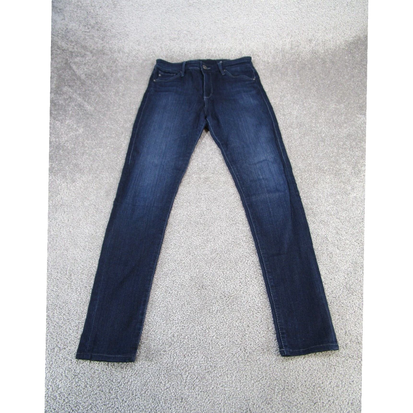 Denime Adriano Goldschmied Womens Jeans 27 Farrah Skinny Extra Large XL Dark Wash Denim Size 27" / US 4 / IT 40 - 1 Thumbnail