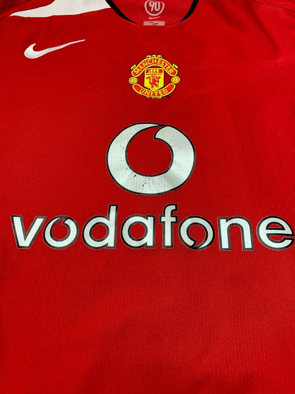Nike MANCHESTER UNITED FOOTBALL 2004-06 HOME SHIRT JERSEY RONALDO Size US L / EU 52-54 / 3 - 2 Thumbnail