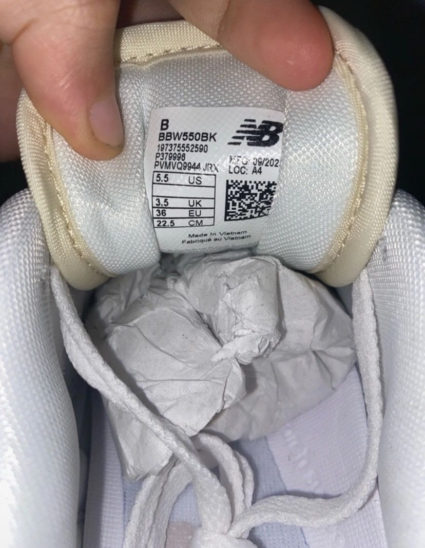 New Balance New Balance 550 Silver Birch EU 36 Size US 5 / IT 35 - 3 Thumbnail