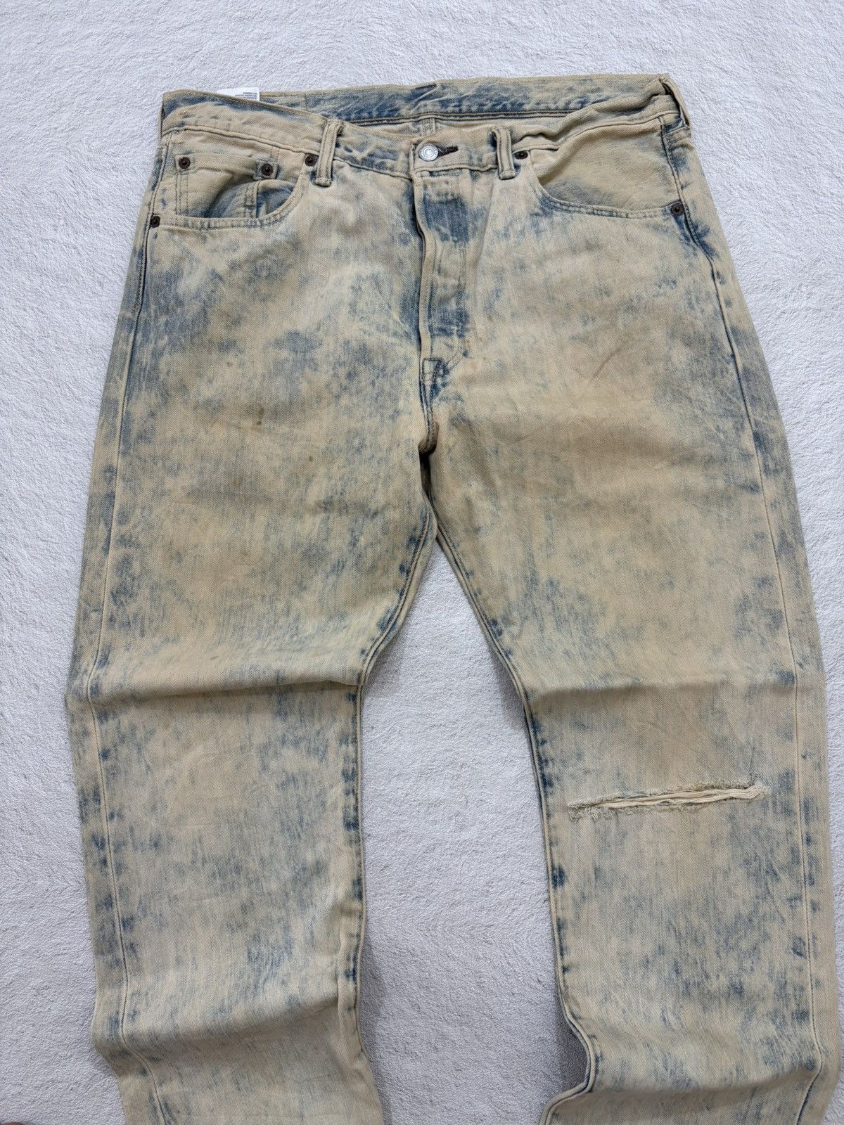 Levi's Vintage Clothing 2000s Levis Enginered wash denim Size US 36 / EU 52 - 2 Thumbnail