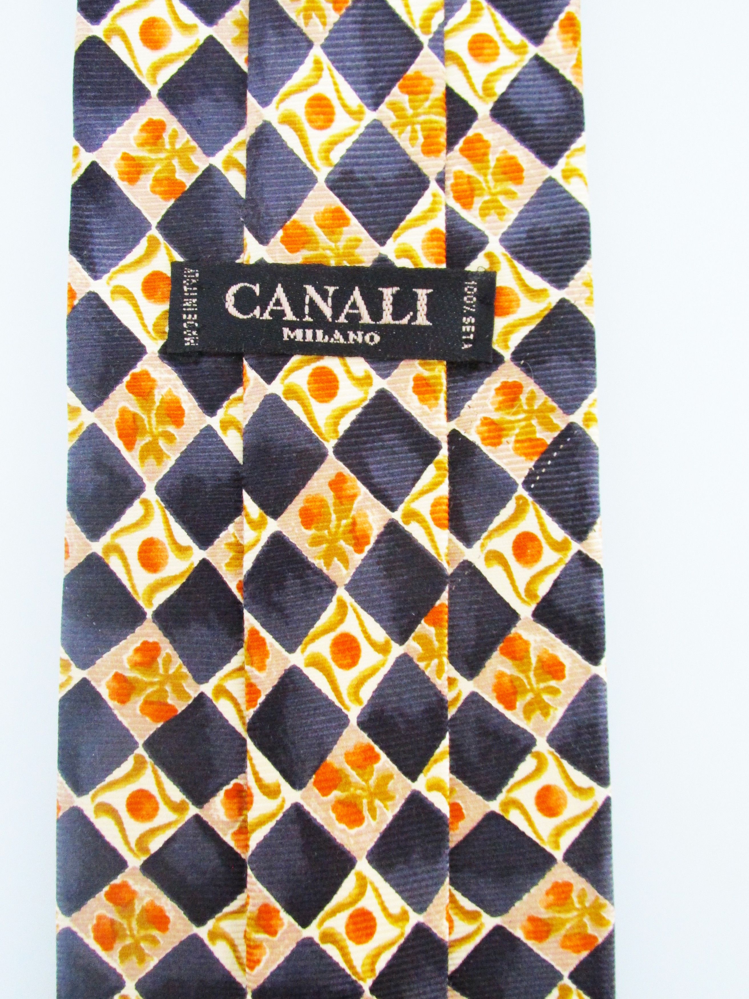 Canali Canali Men's Silk Tie Size ONE SIZE - 5 Thumbnail