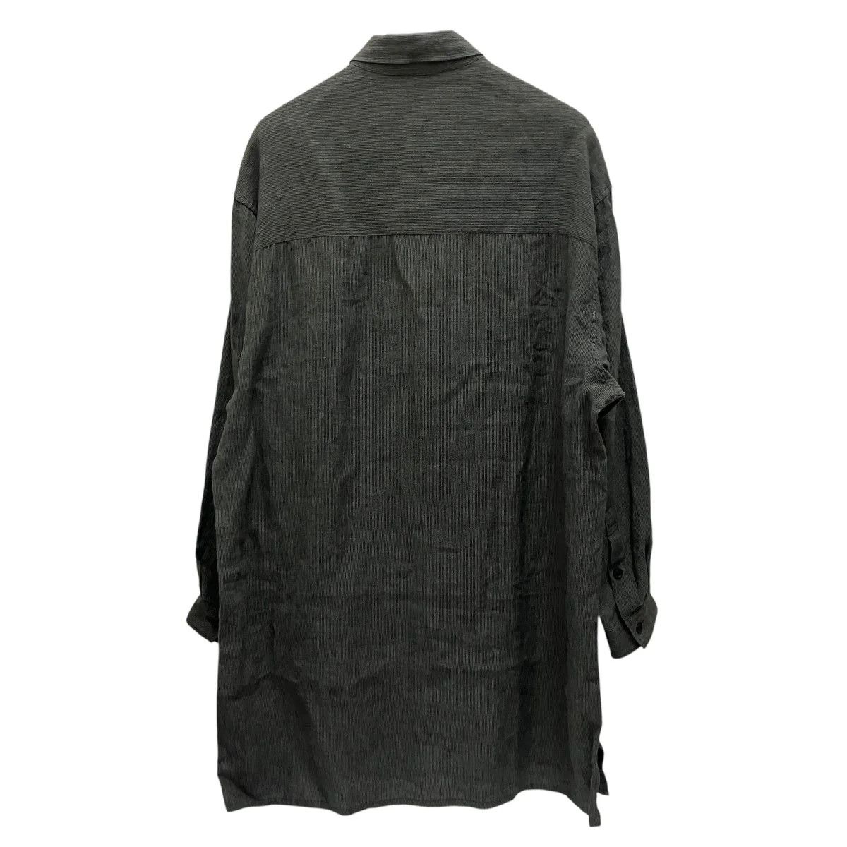 Yohji Yamamoto Yohji Yamamoto pour homme linen striped shirt Size US L / EU 52-54 / 3 - 2 Thumbnail