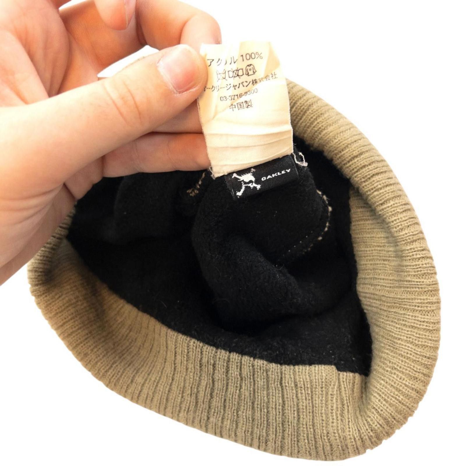 Oakley Vintage Oakley Embroidered Beanie Size ONE SIZE - 5 Thumbnail