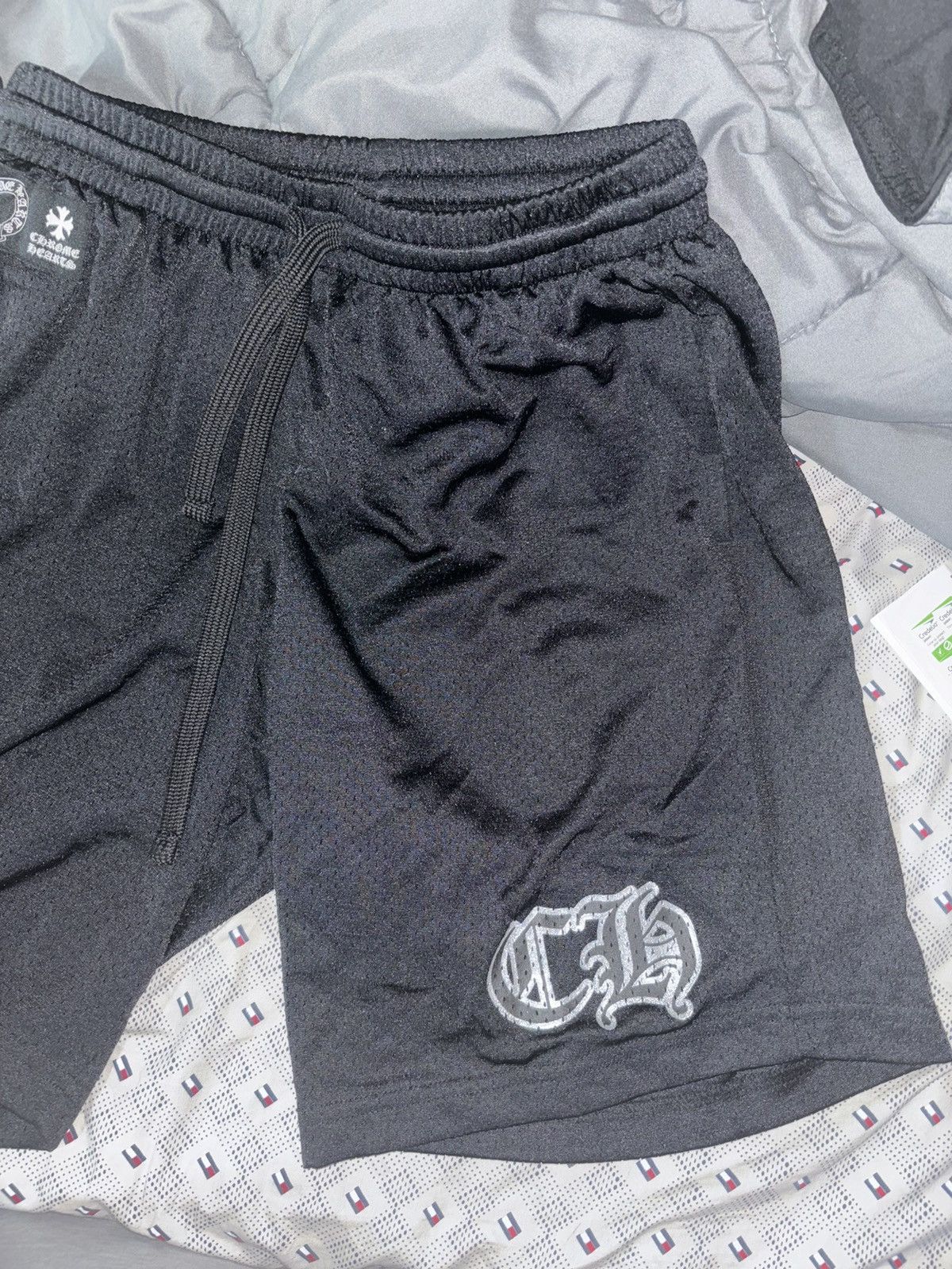 Chrome Hearts Chrome Heart Mesh Shorts Size US 31 - 4 Thumbnail