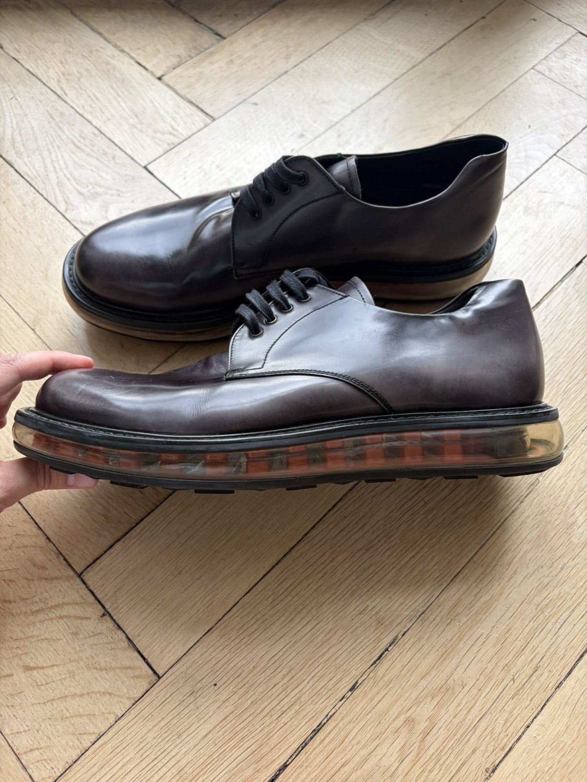 Prada Avant garde PRADA air sole derby Size US 10 / EU 43 - 5 Thumbnail