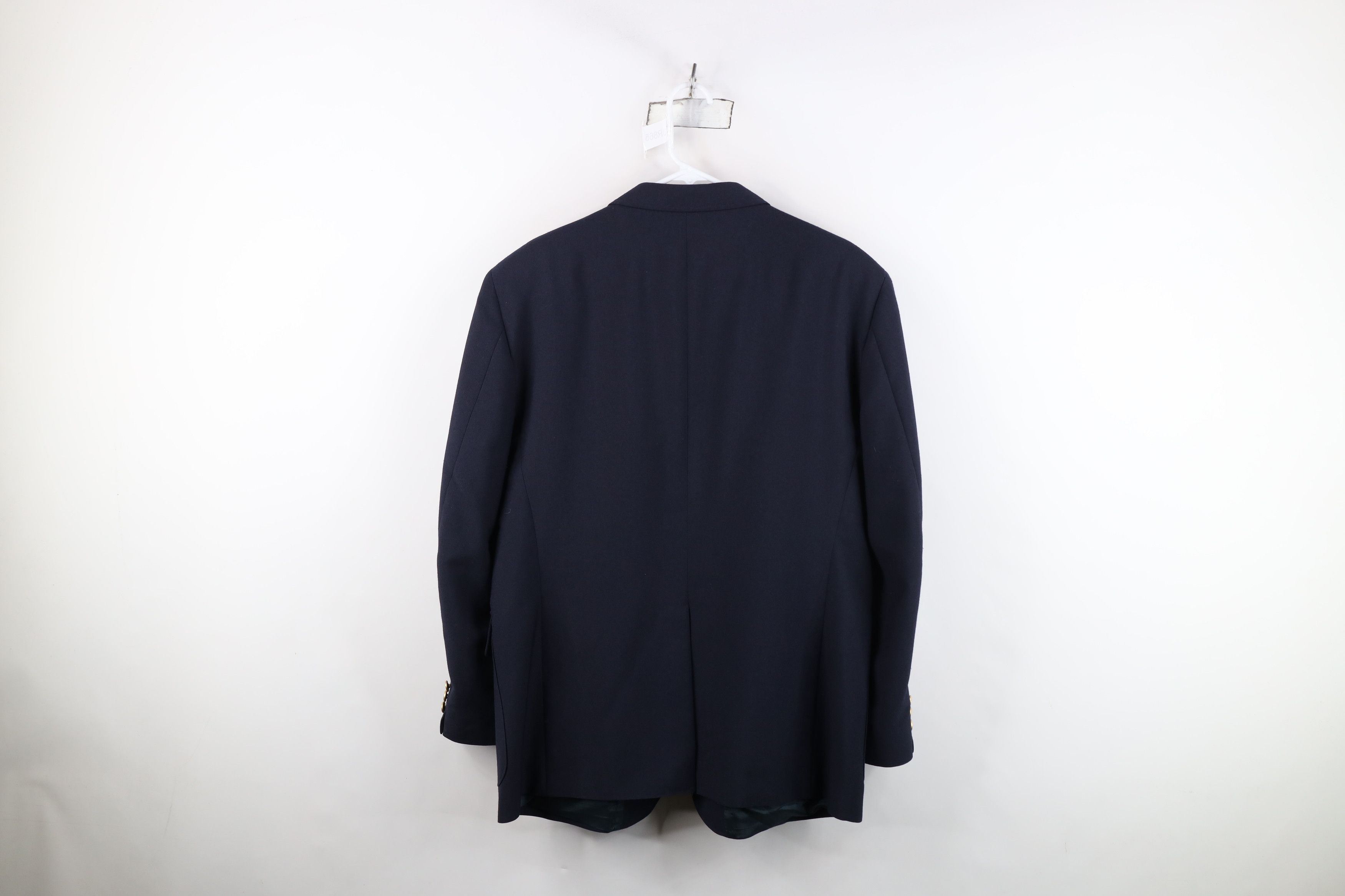 Vintage Vintage 90s Streetwear Suit Coat Blazer Jacket Navy Blue Size US XXL / EU 58 / 5 - 13 Thumbnail