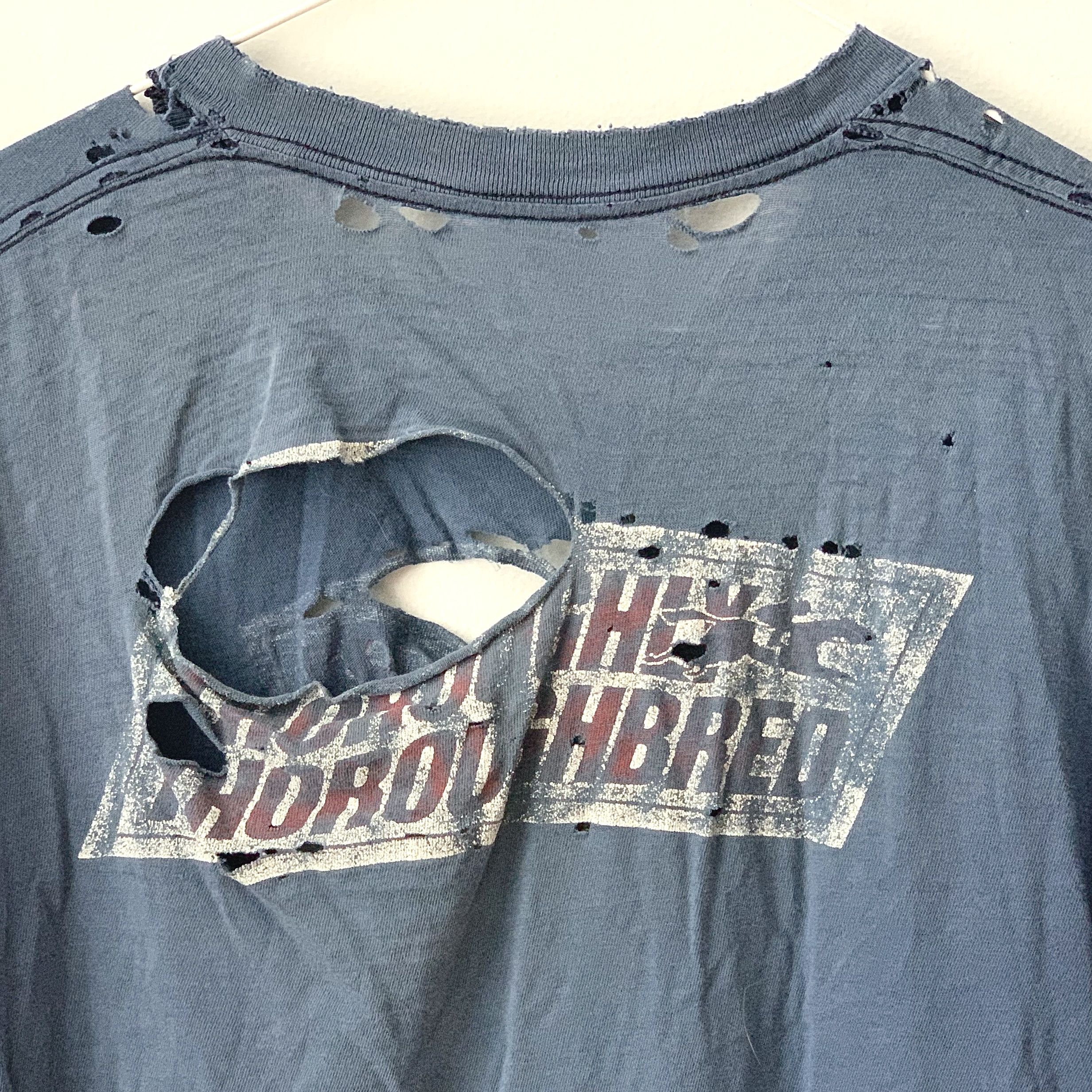 Other vintage 80s threadbare thrashed torn t-shirt Size US M / EU 48-50 / 2 - 7 Thumbnail