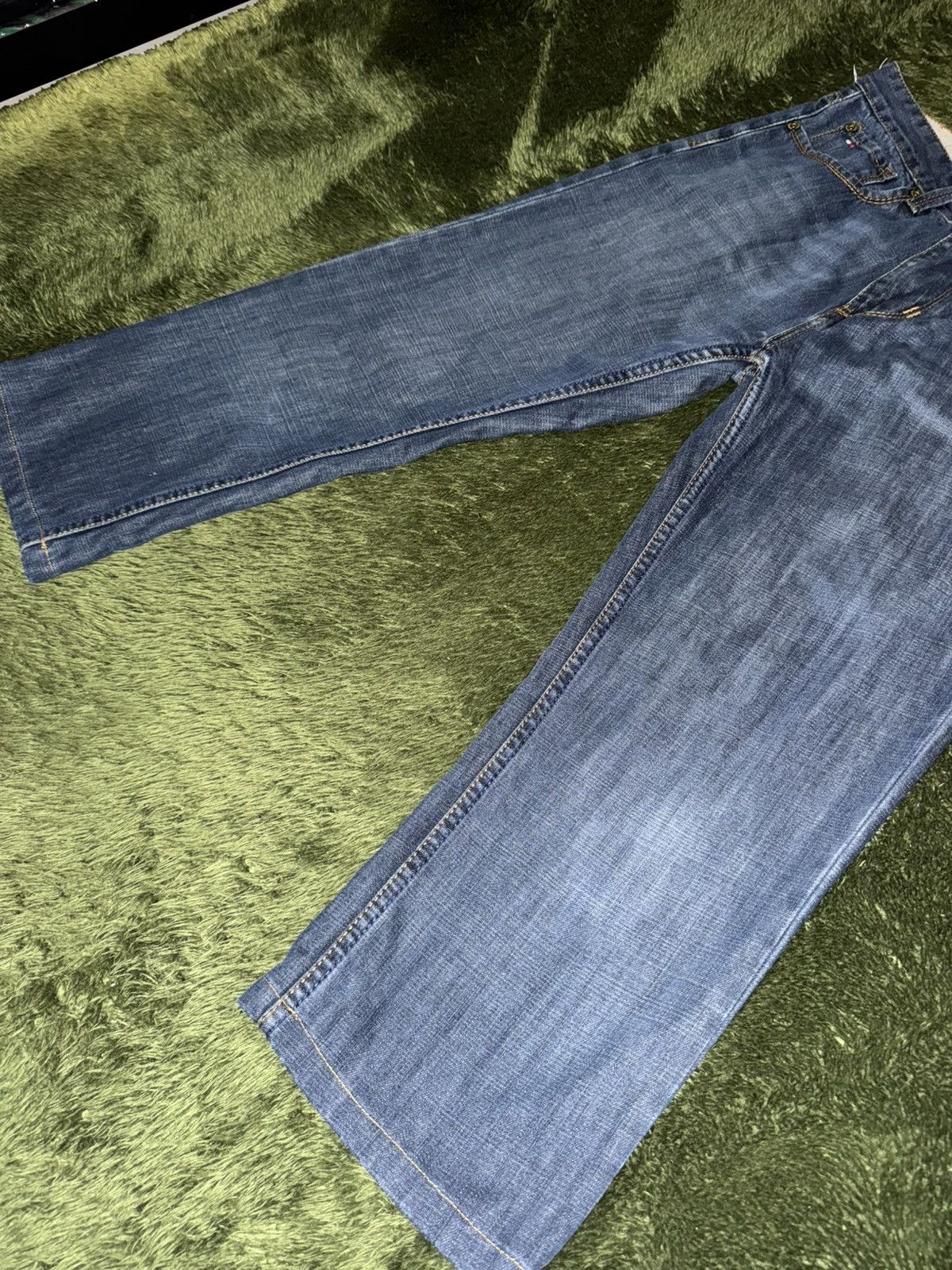 Tommy Hilfiger [W30/L32] Tommy Hilfiger USA Premium Cropped Denim Pants Size US 30 / EU 46 - 6 Thumbnail