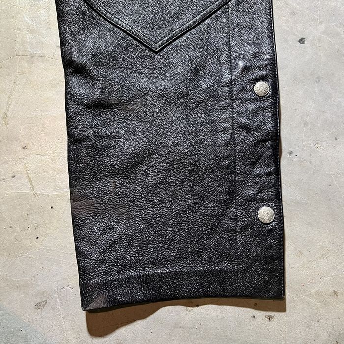 Harley Davidson Vintage Harley Davidson Leather Chaps Grailed