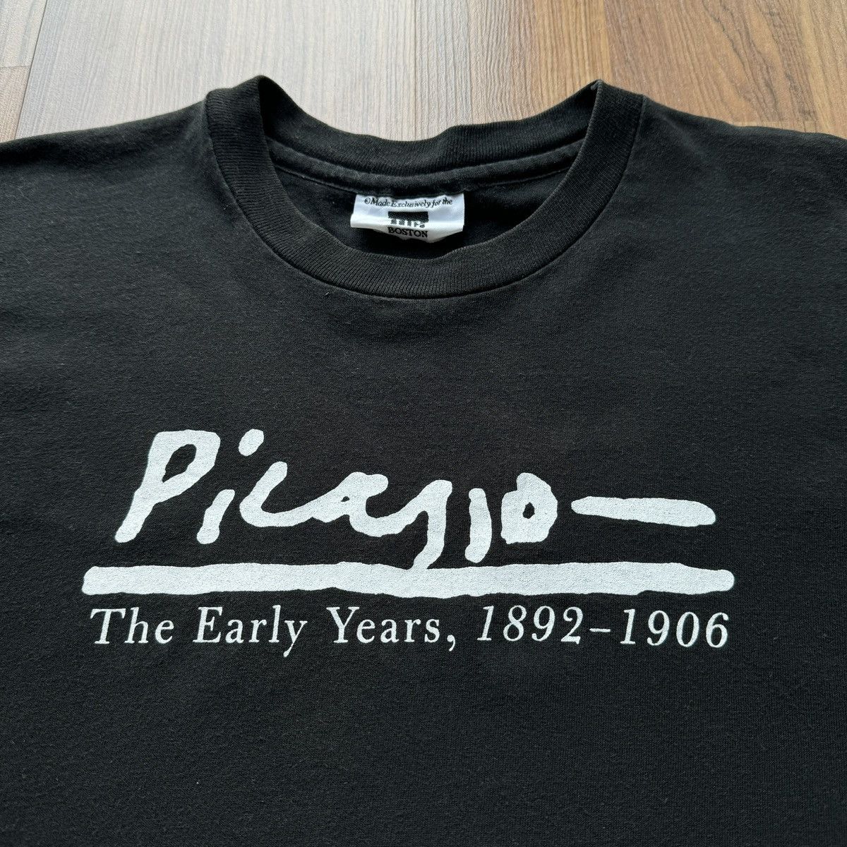 Vintage 90s Pablo Picasso The early years Art tee museum mfa boston Size US L / EU 52-54 / 3 - 1 Thumbnail