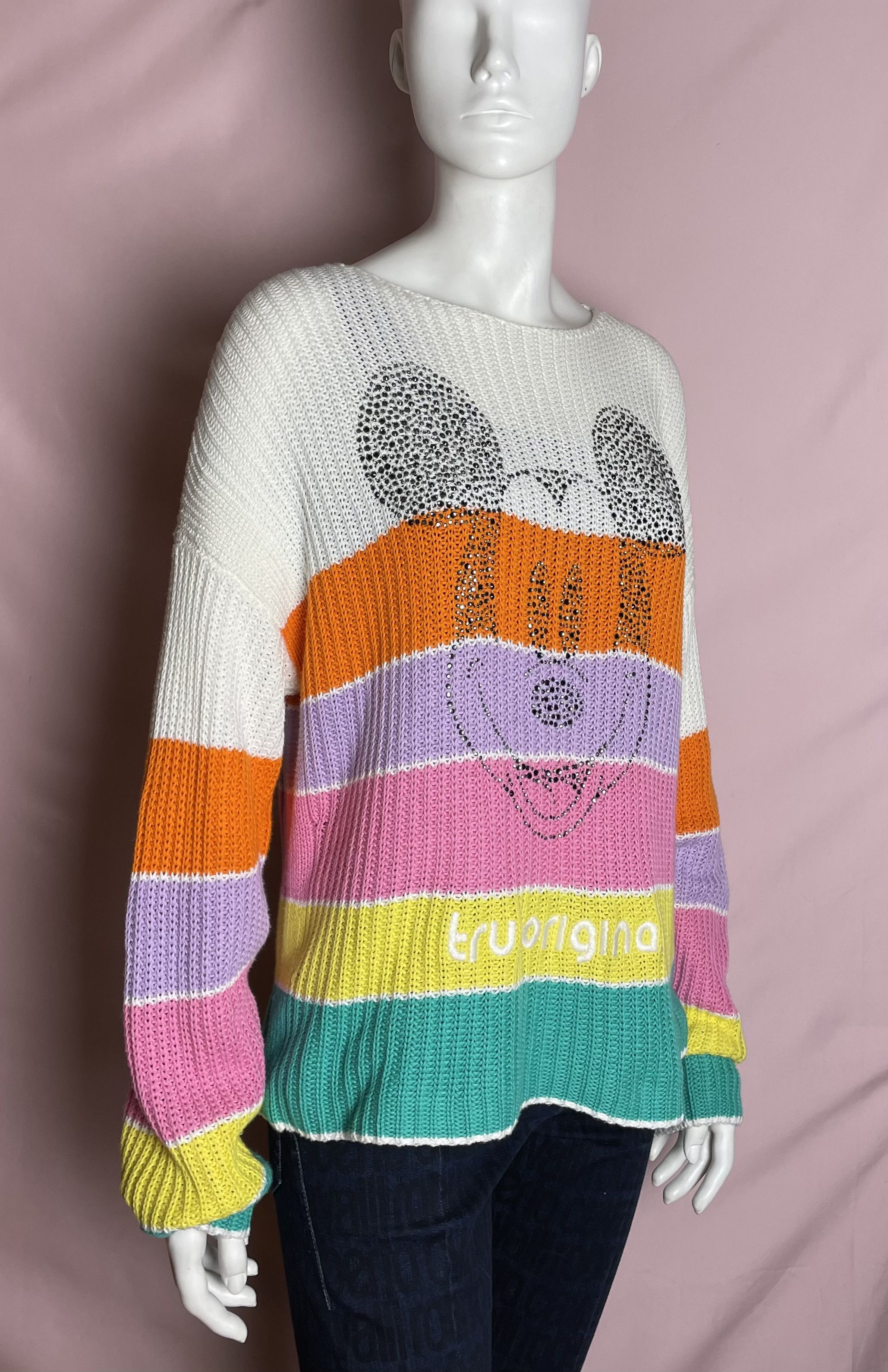 Disney Princess Goes Hollywood x Disney Mickey Sweater Cotton Size L / US 10 / IT 46 - 4 Thumbnail