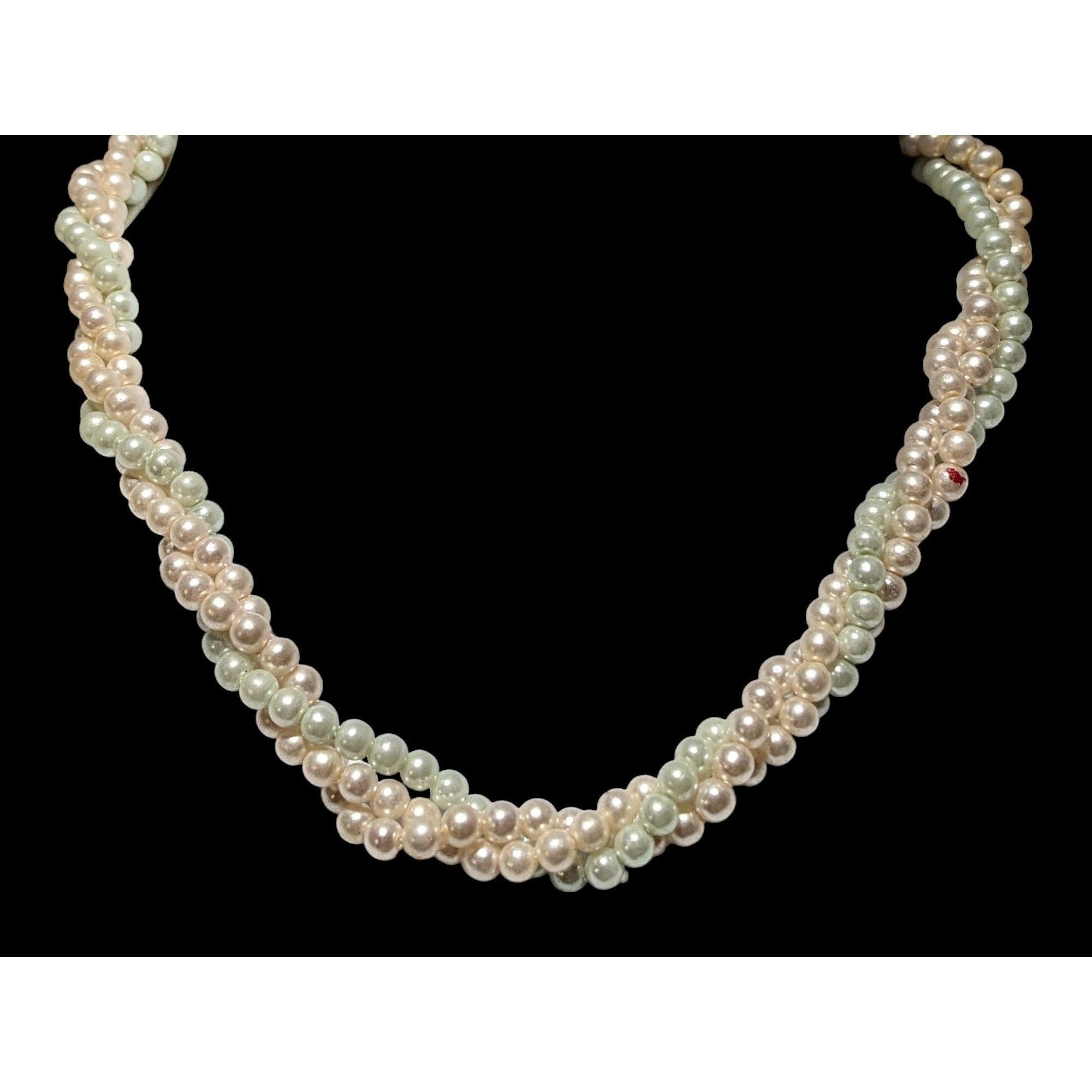 Other Twisted Pastel Pearl Necklace Size ONE SIZE - 3 Thumbnail