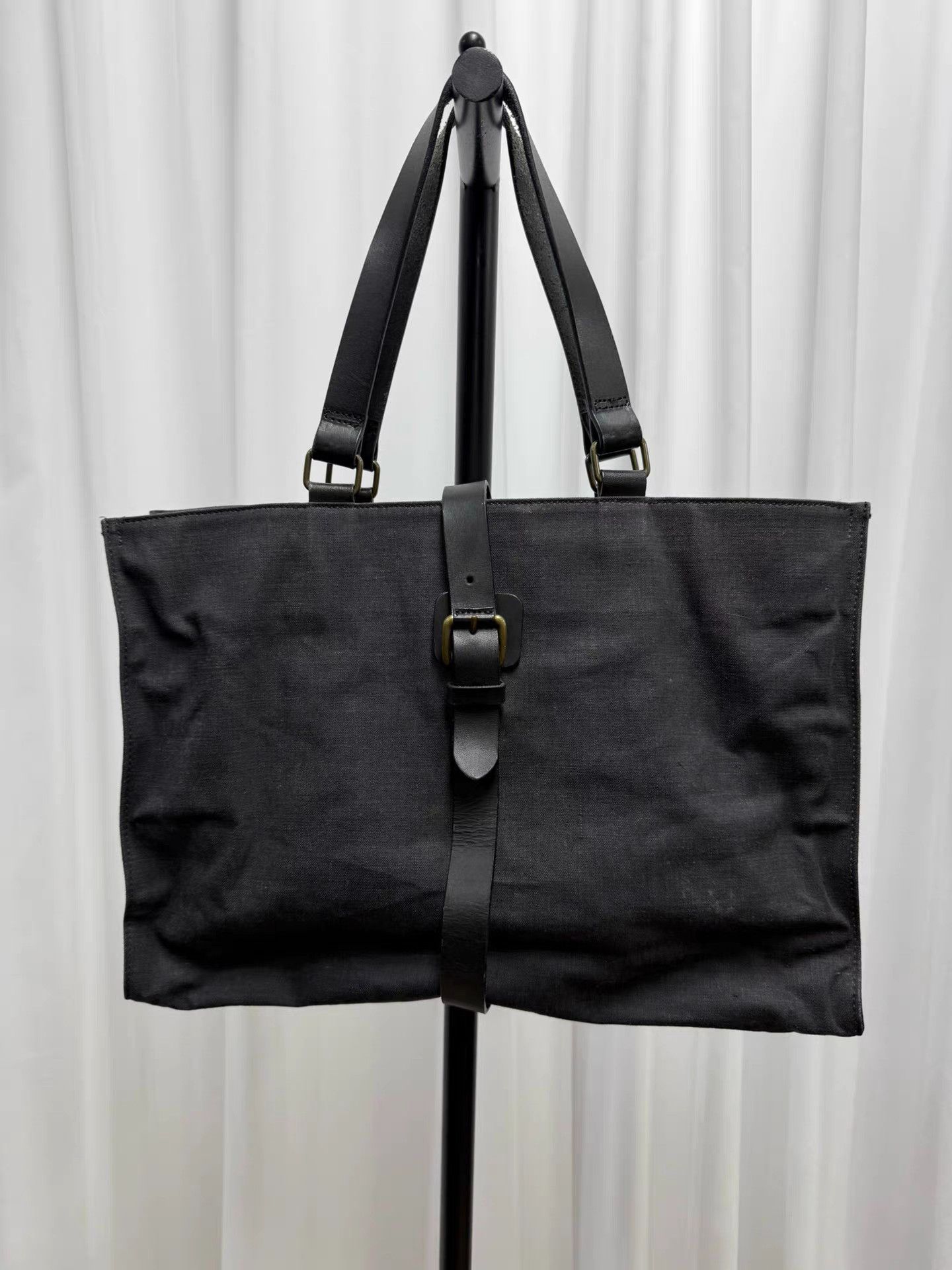 Dries Van Noten Dries van noten Linen-Cotton Tie-Strap Tote Bag K20 Size ONE SIZE - 1 Thumbnail