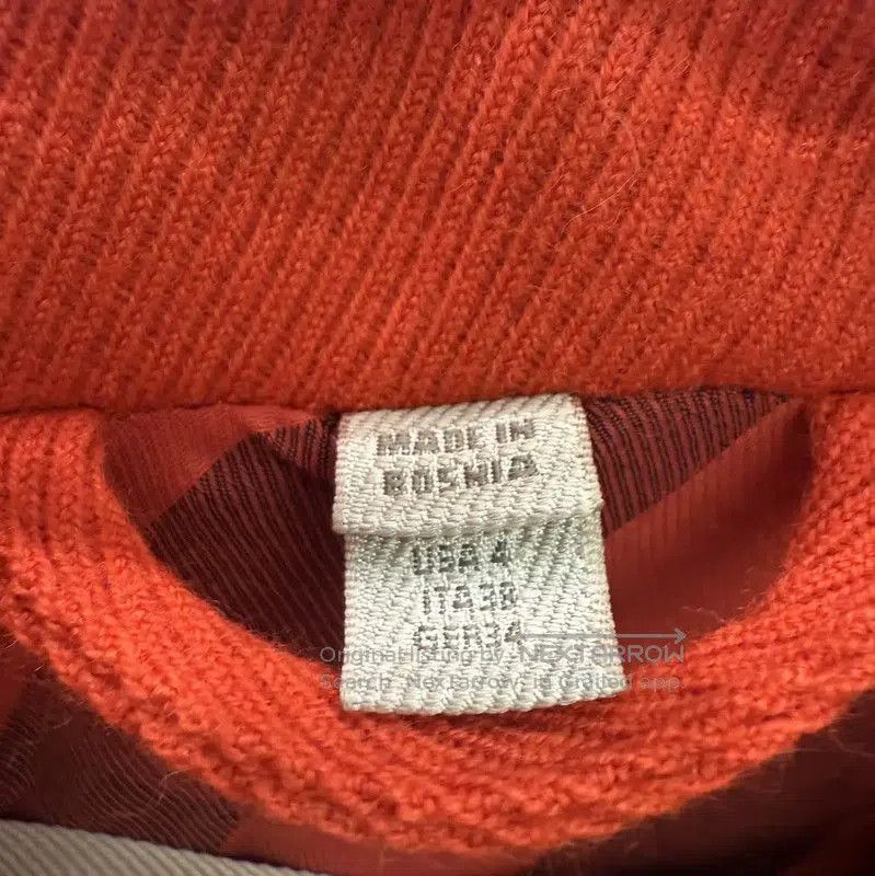 Burberry Burberry Red Wool Ladies Coat Size S. Size S / US 4 / IT 40 - 6 Thumbnail