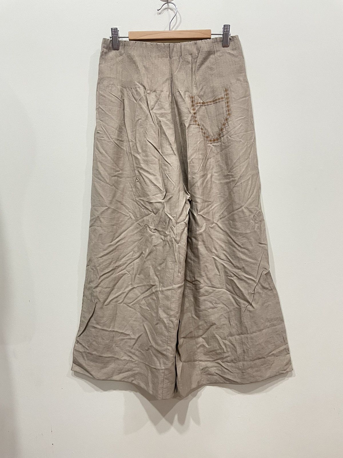 Hiroko Koshino Homme Hiroko Koshino wide legs pants Size 30" / US 8 / IT 44 - 1 Thumbnail