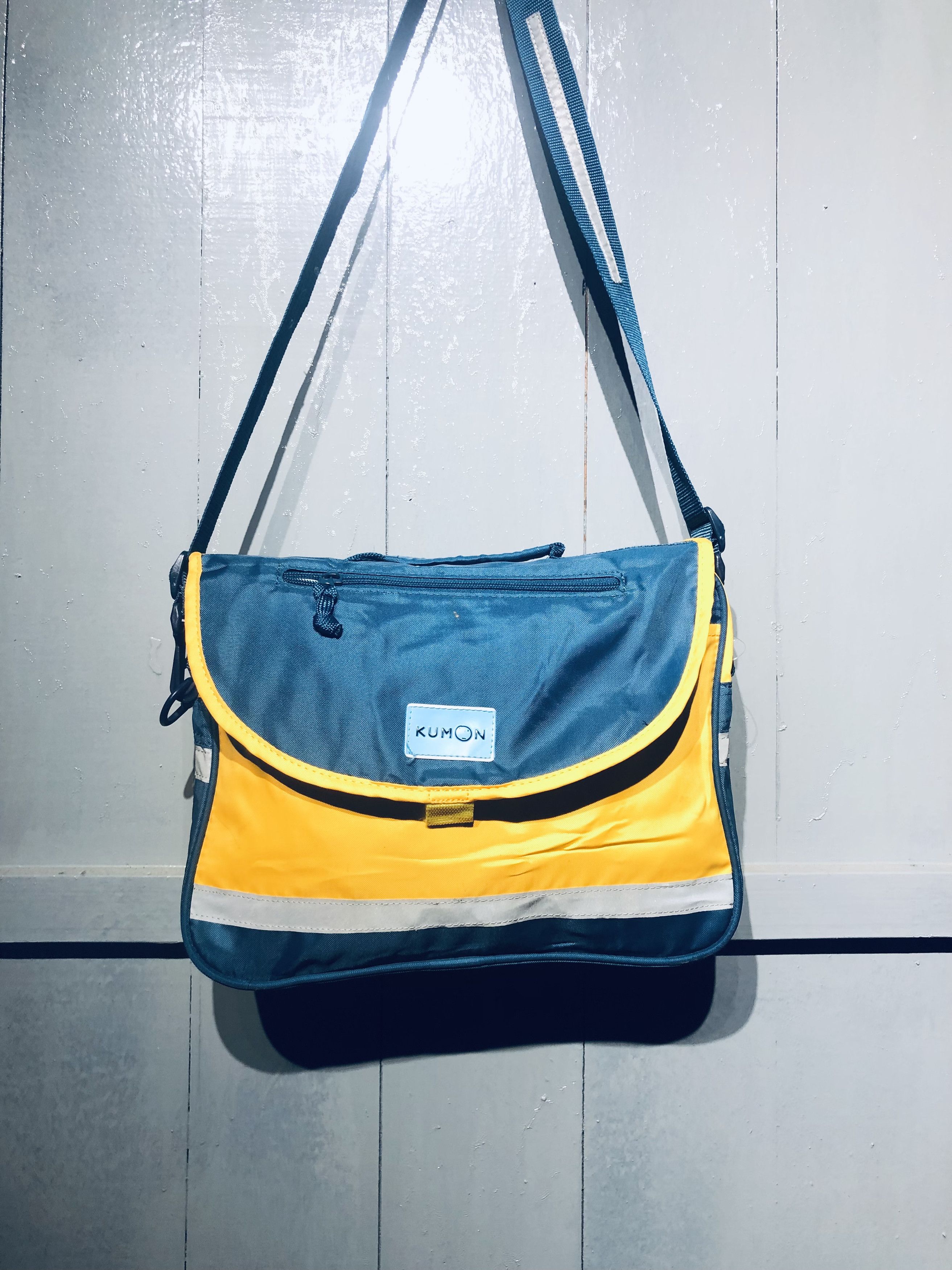 Japanese Brand Japanese Kumon School Style 2Way Mesengger & Backpack Size ONE SIZE - 2 Thumbnail
