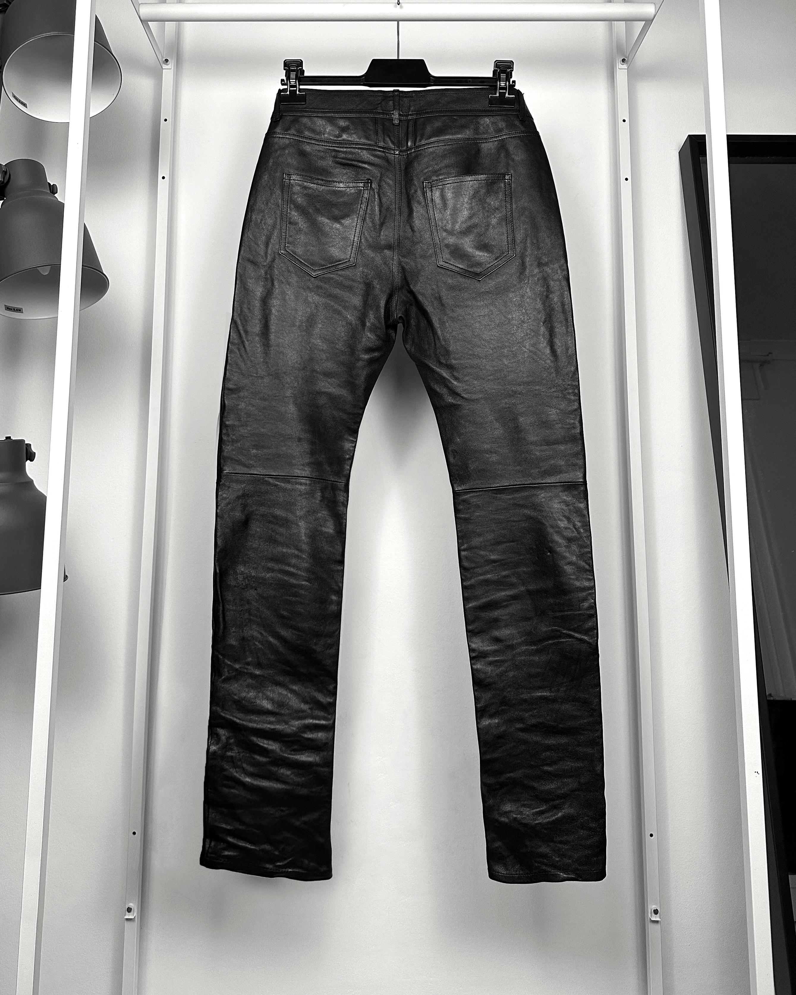 Saint Laurent Paris Saint Laurent Multi Zip Leather Biker Pants Size US 36 / EU 52 - 2 Thumbnail