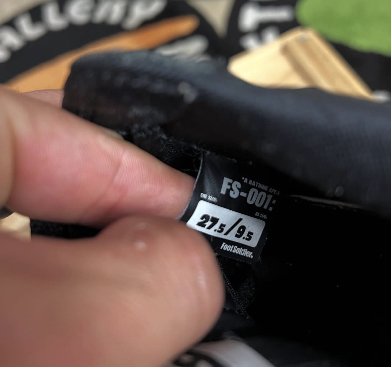 Bape 2004 A Bathing Ape x Neighborhood Black Bapesta 1 out of 100 Size US 9.5 / EU 42-43 - 10 Thumbnail