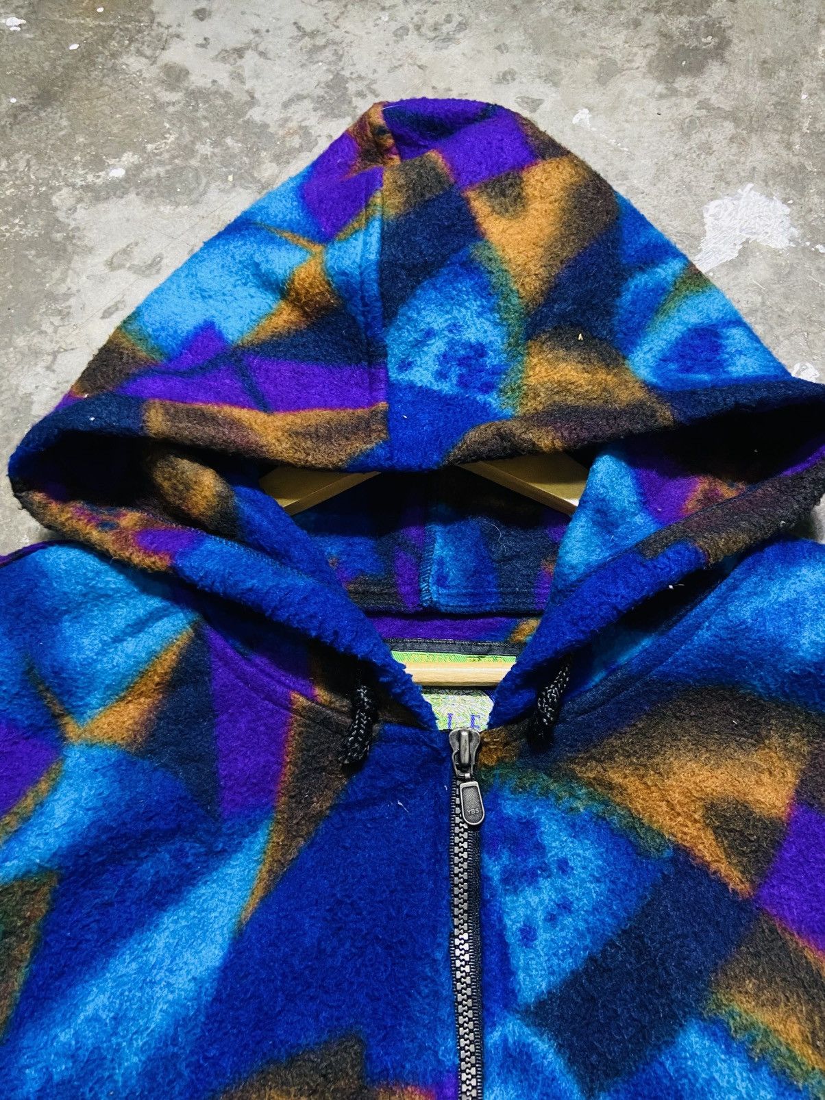 Patagonia Vintage Poles Action Field Zipper Hoodie Fleece Size US L / EU 52-54 / 3 - 6 Thumbnail