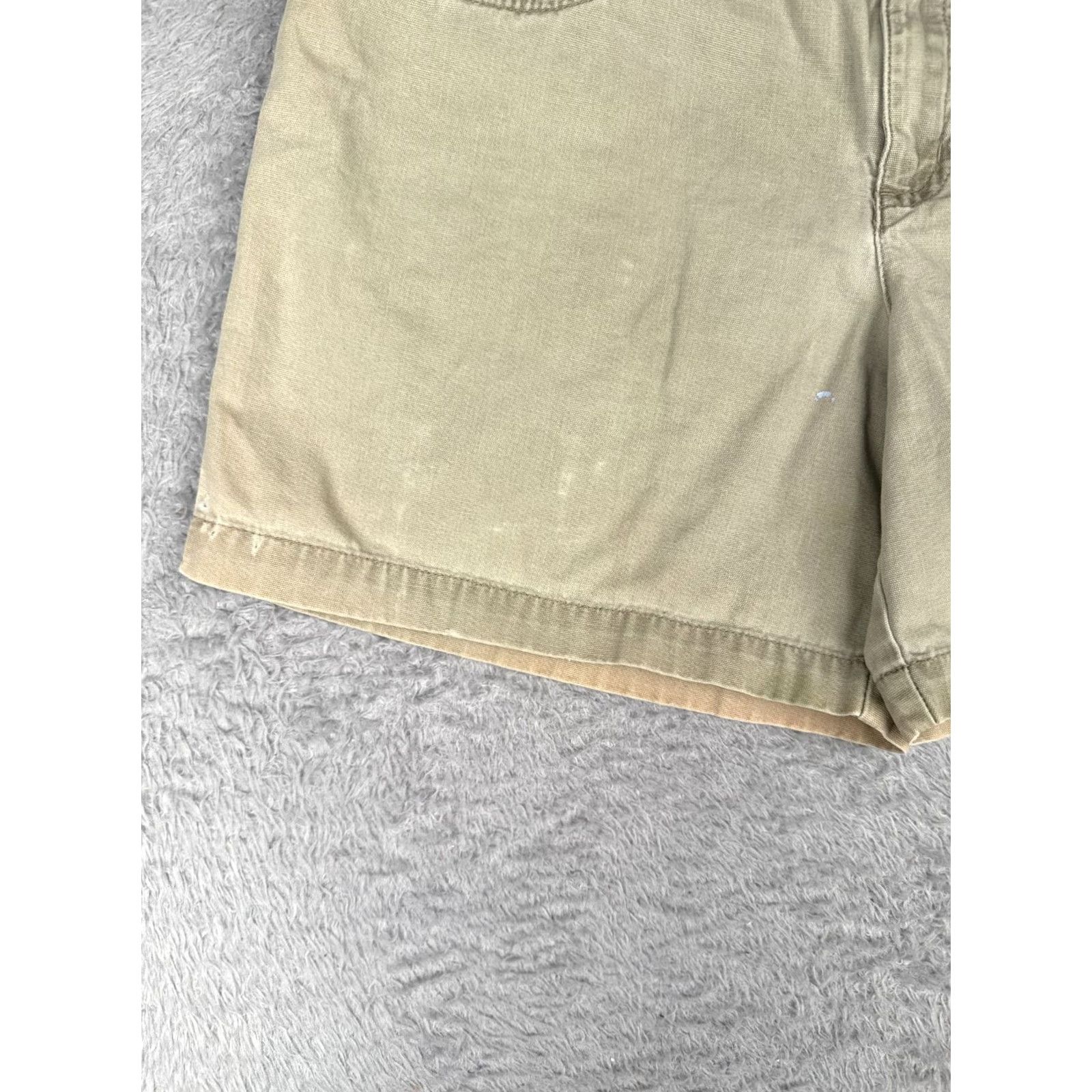 The North Face The North Face Shorts Womens 10 Beige Cargo 100% Cotton Hike Camp Fishing 32x6 Size 32" / US 10 / IT 46 - 3 Thumbnail