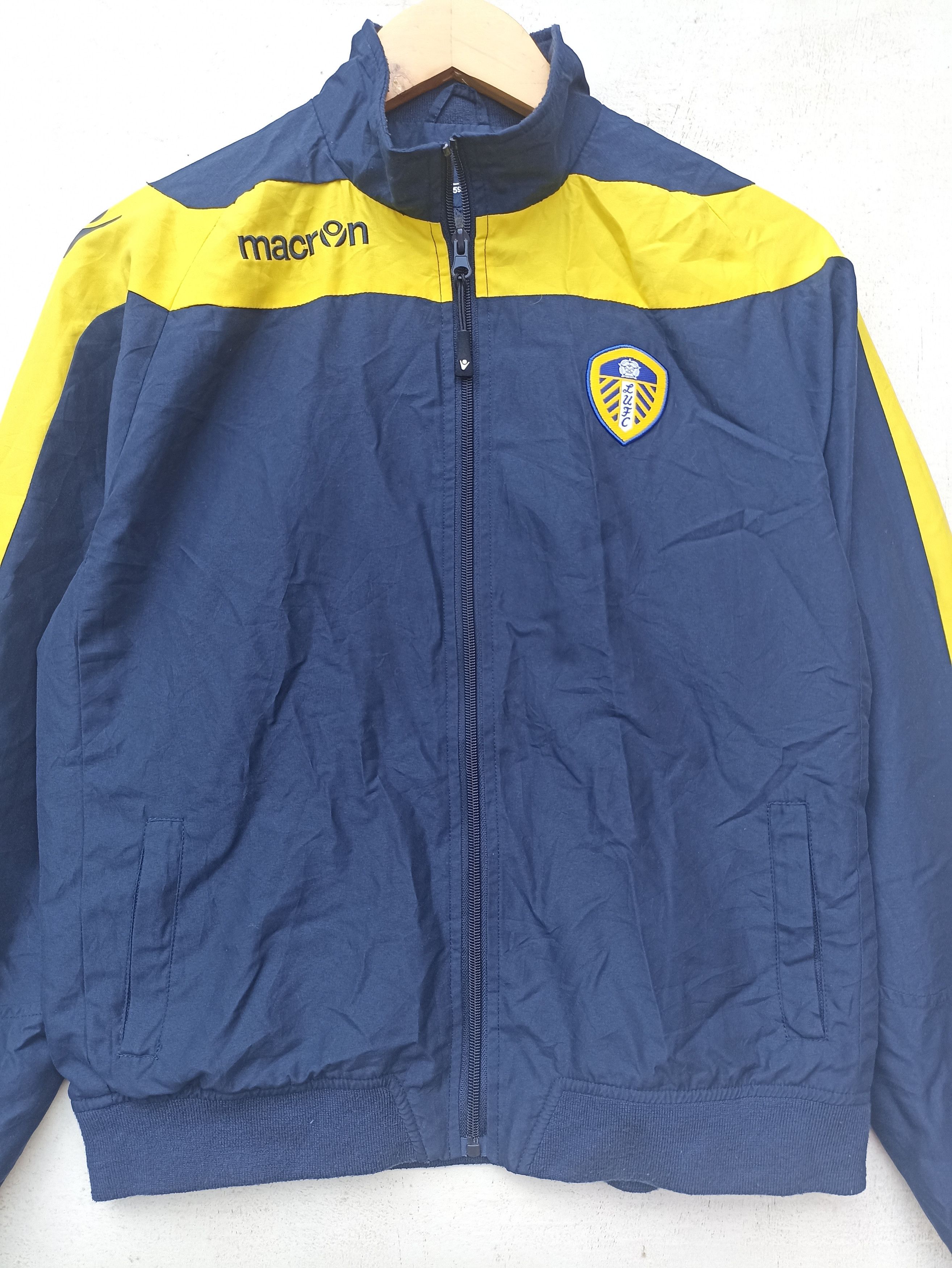Macron 2012 Leeds United Jacket zipper Macron sweater Size US S / EU 44-46 / 1 - 4 Thumbnail