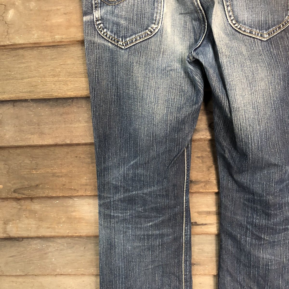 Lee Lee Riders Blue Denim vintage Pants #7308 Size 32" / US 10 / IT 46 - 19 Thumbnail