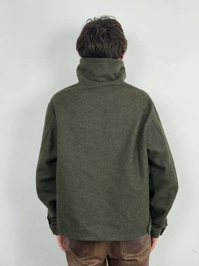 Daniele Alessandrini Daniele Alessandrini Dark Green Wool Jacket Size US M / EU 48-50 / 2 - 3 Thumbnail