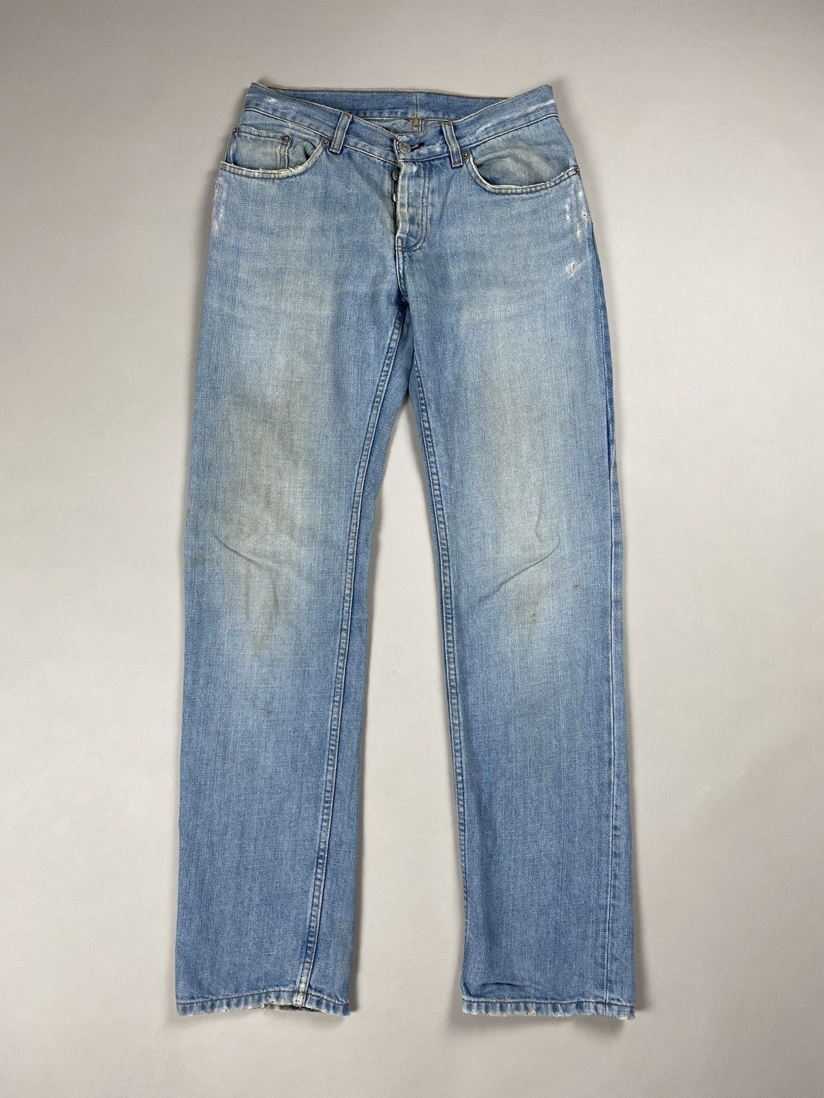 Helmut Lang Helmut Lang Vintage Men’s Distressed Denim Jeans Size 29 / S Size US 29 - 1 Thumbnail