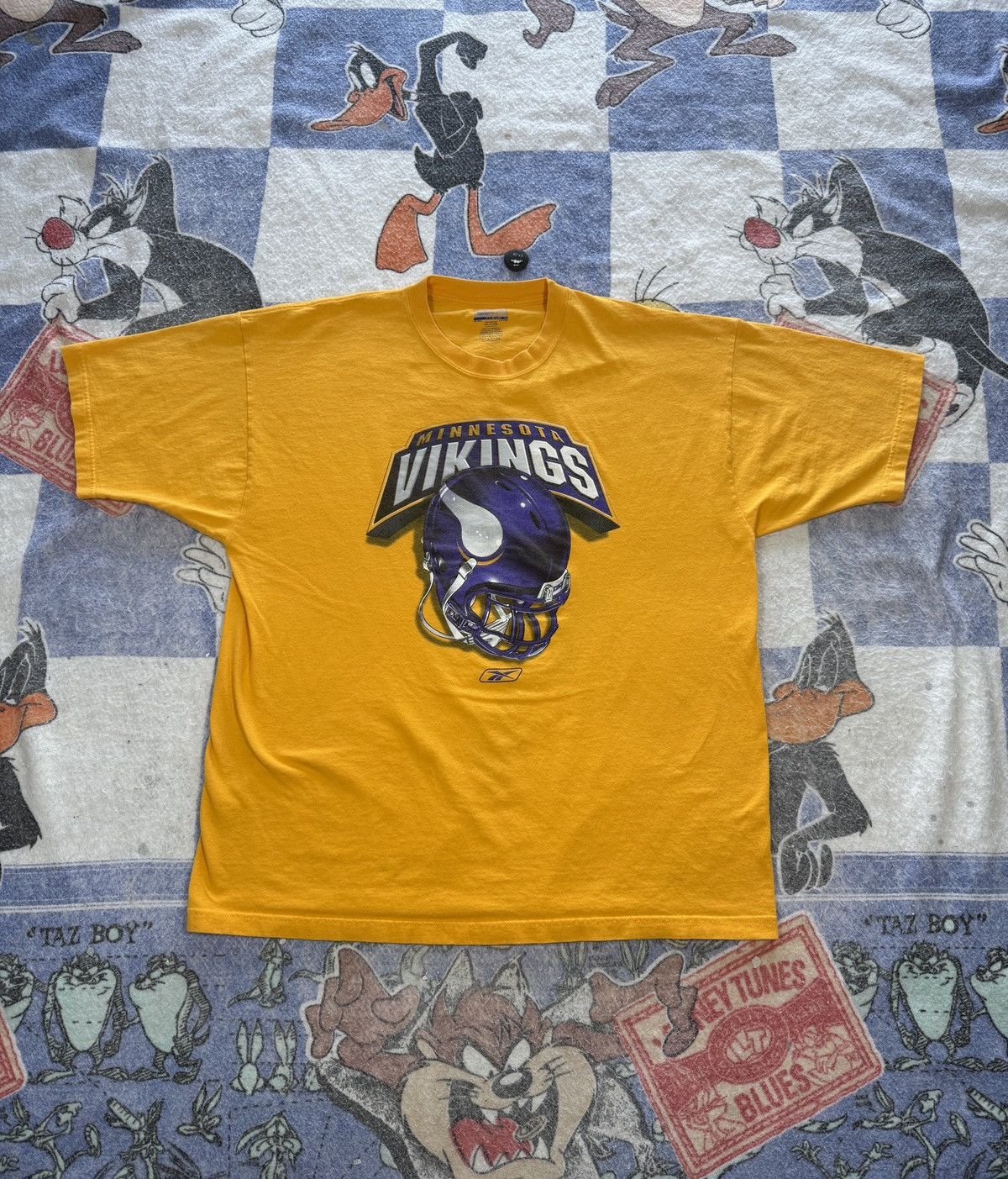 NFL Y2k minnesota vikings tee Size US XL / EU 56 / 4 - 1 Thumbnail