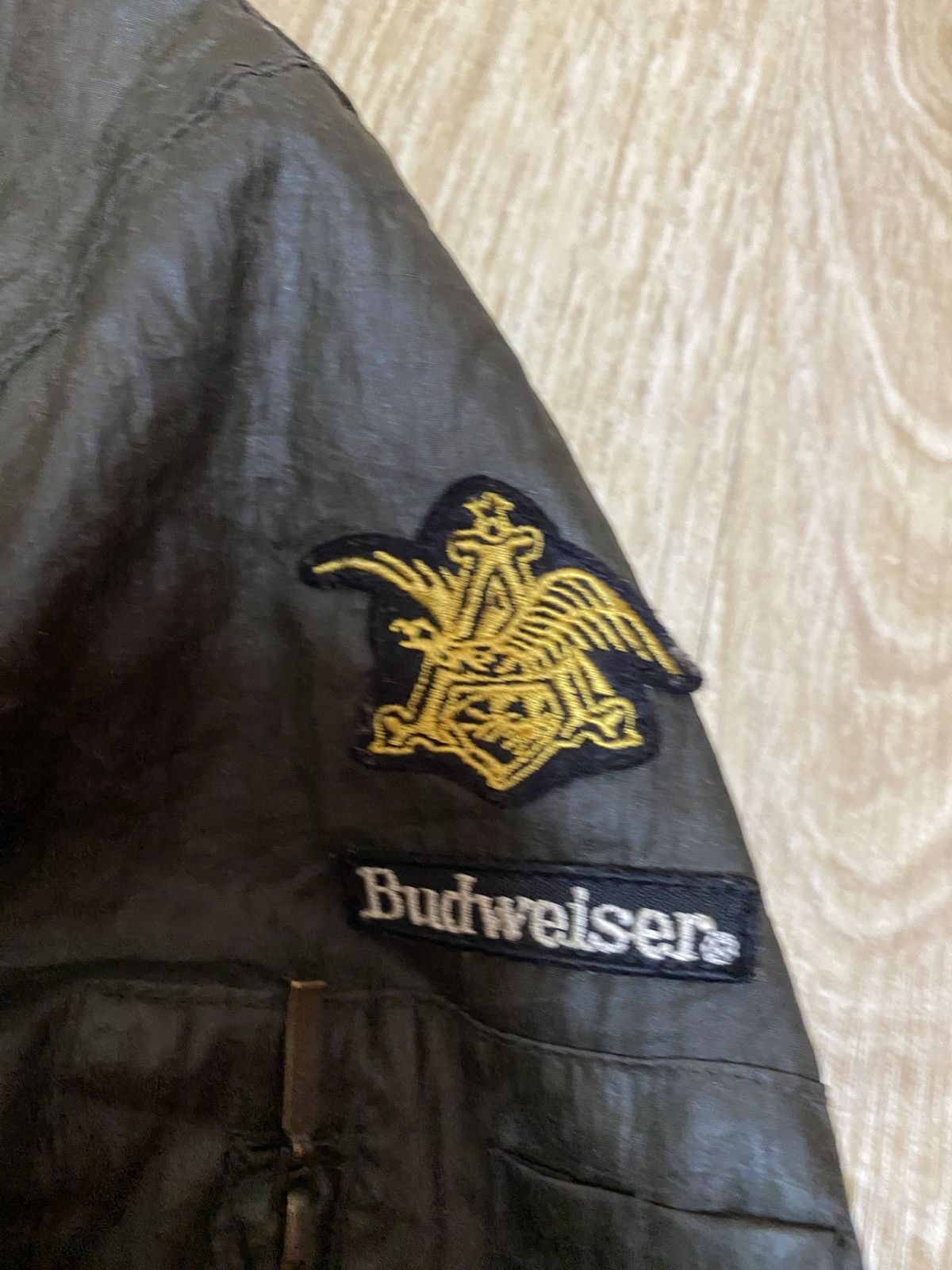 Budweiser Vintage Budweiser reversible wax bomber jacket Size US M / EU 48-50 / 2 - 6 Thumbnail