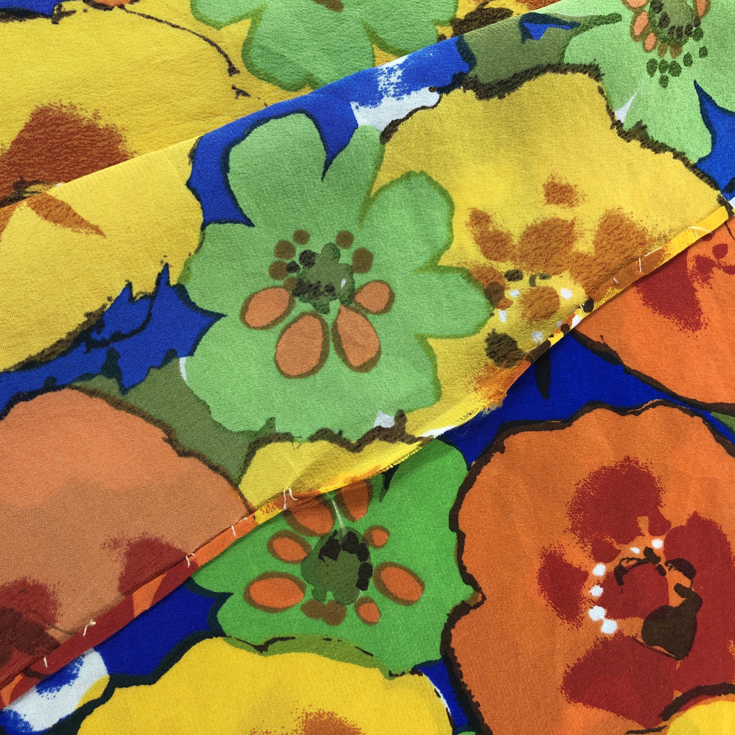 Vintage Vintage Silk Scarf Size ONE SIZE - 7 Thumbnail