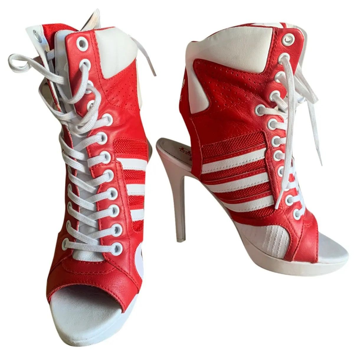 Adidas × Jeremy Scott Adidas Jeremy Scott HIGH HEEL BOOTS, WOMENS shoes 5,5 D65702 Size US 5.5 / IT 35.5 - 11 Thumbnail