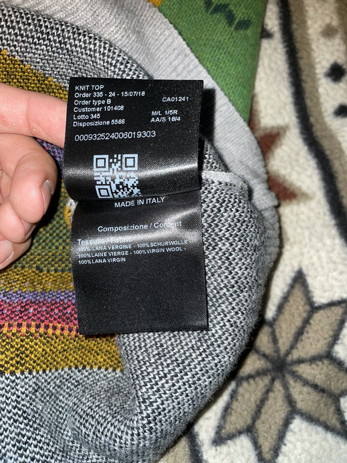 Calvin Klein 205W39NYC × Raf Simons Raf Simons Roadrunner Knit Size US S / EU 44-46 / 1 - 9 Thumbnail