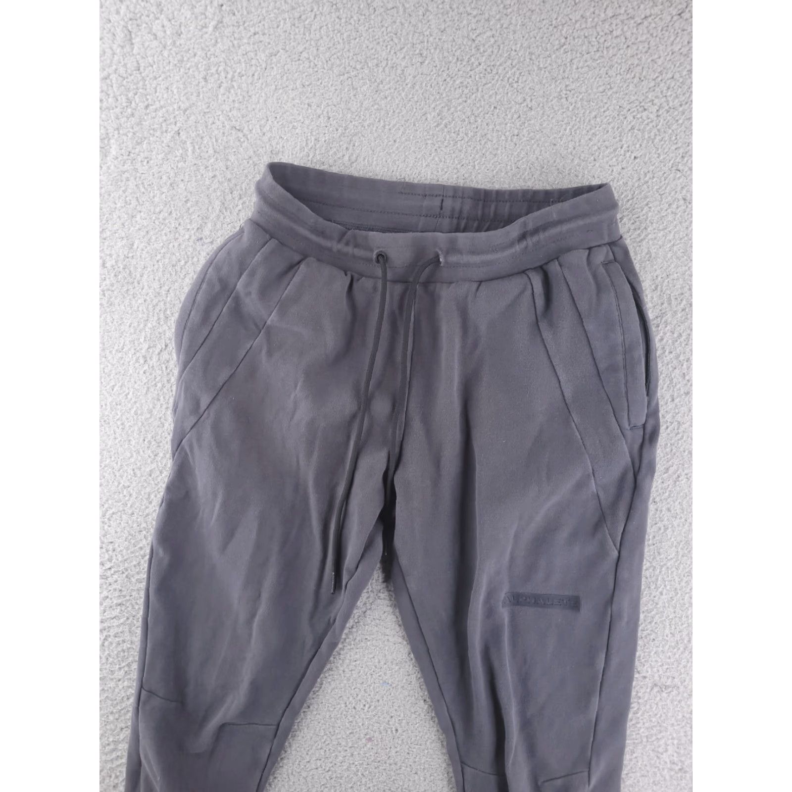 Vintage Alphalete Sweatpants Womens Medium Skinny Fitted Workout Gym Pants Gray M Wom en Size 32" / US 10 / IT 46 - 7 Thumbnail