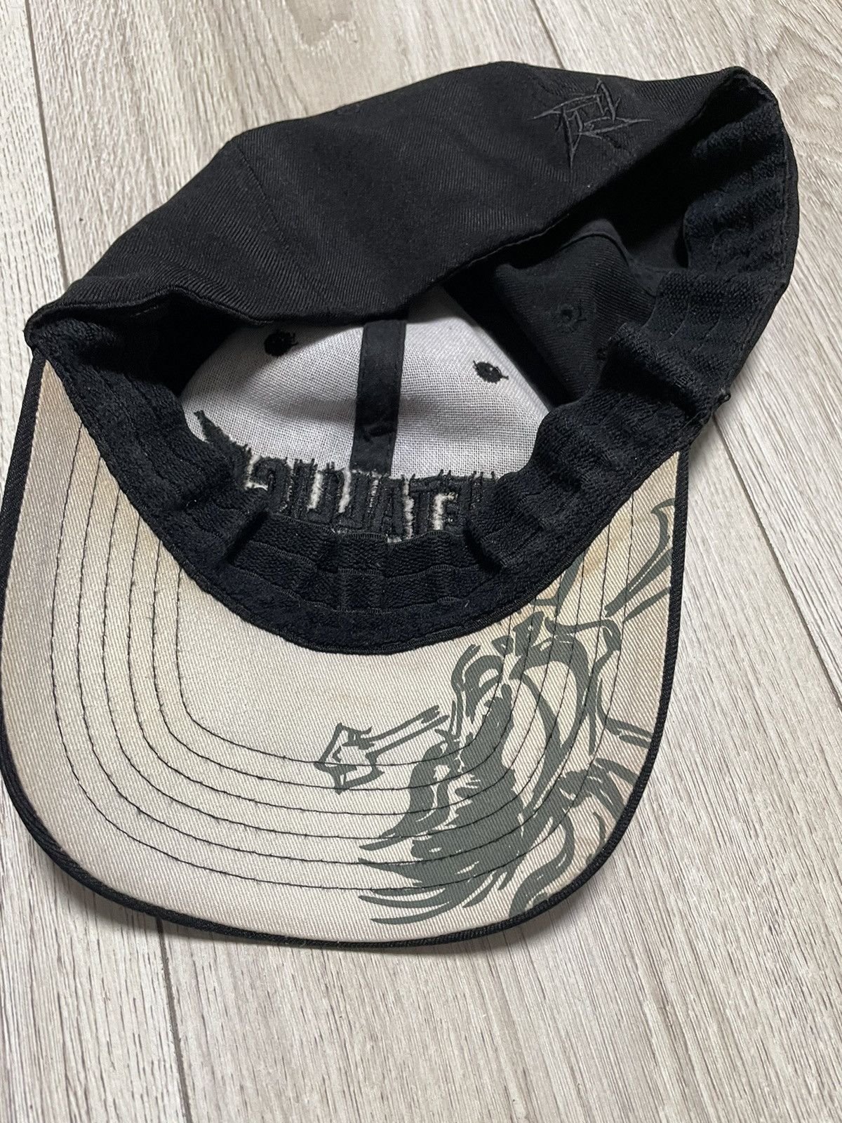 Band Tees Vintage 00s Metallica Logo Hat Band Baseball Cap Size ONE SIZE - 5 Thumbnail