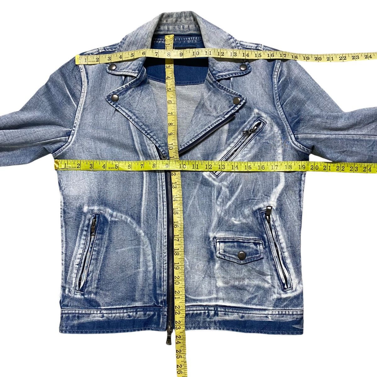 GOSTAR DE FUGA CavariA Denim Double Collar Jacket Size US M / EU 48-50 / 2 - 18 Thumbnail