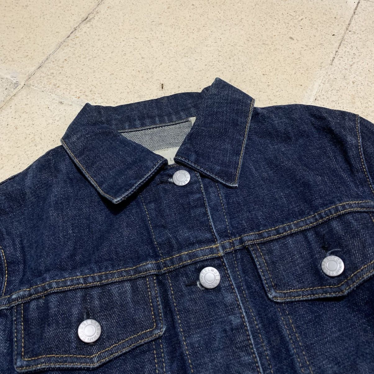 Helmut Lang 2000s Helmut Lang Denim Jacket Indigo Blue Size XS / US 0-2 / IT 36-38 - 5 Thumbnail