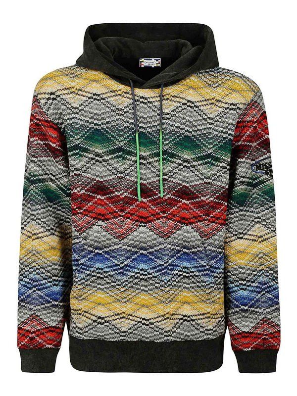 Missoni o1y0225 Hoodie in Multicolor Size US S / EU 44-46 / 1 - 1 Thumbnail