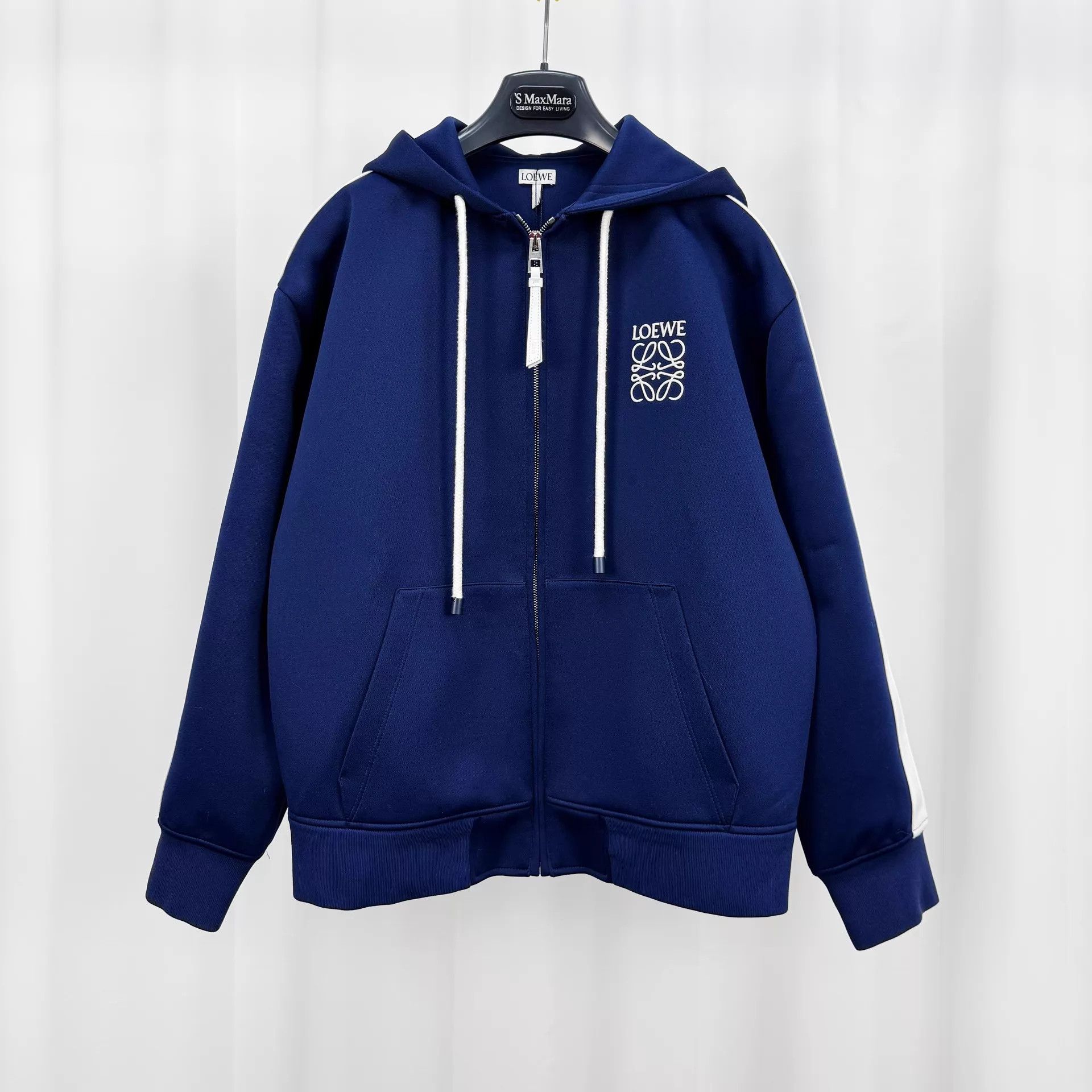 Loewe Loewe embroidered logo zip jacket XS 98 New Size XS / US 0-2 / IT 36-38 - 1 Thumbnail
