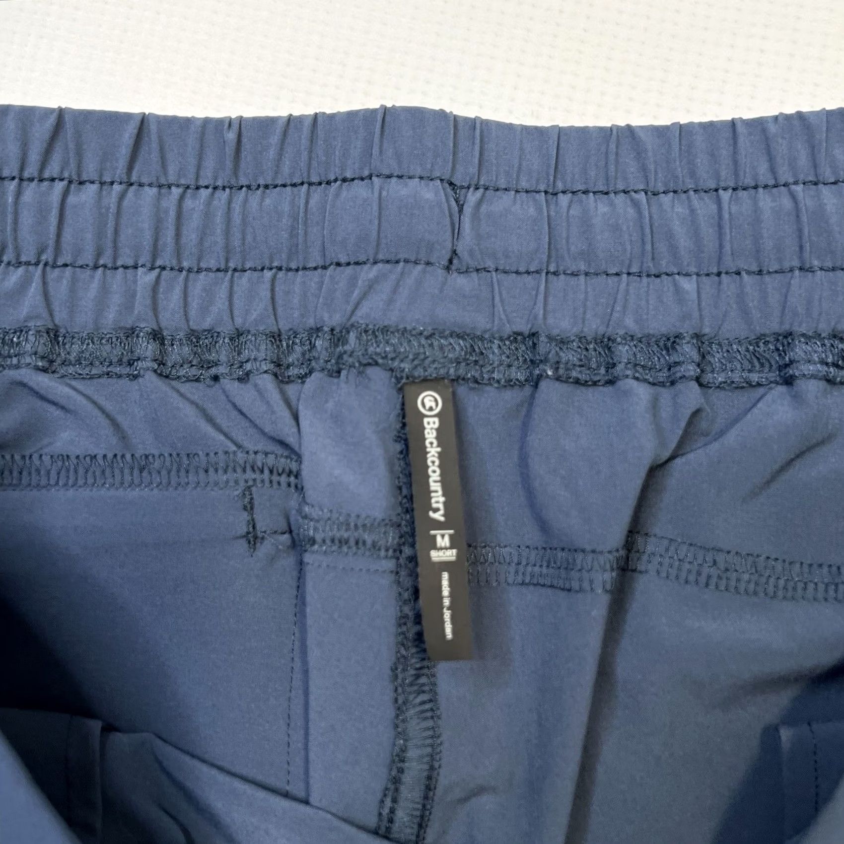 Vintage Backcountry On the Go 2.0 Pants Joggers Womens Medium Short Navy Blue Stretch Size 32" / US 10 / IT 46 - 6 Thumbnail